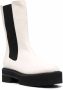 Stuart Weitzman chunky leather boots Neutrals - Thumbnail 2