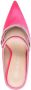 Stuart Weitzman crystal-embellished 110mm cut-out mules Pink - Thumbnail 4