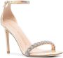 Stuart Weitzman crystal-embellished iridescent sandals Gold - Thumbnail 2