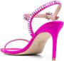 Stuart Weitzman crystal-embellished leather sandals Pink - Thumbnail 3
