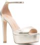 Stuart Weitzman Disco platform 130mm sandals Gold - Thumbnail 2