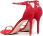 Stuart Weitzman Disney 100mm crystal-embellished sandals Red - Thumbnail 3