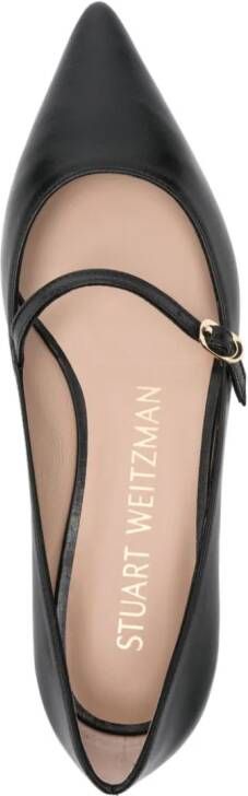 Stuart Weitzman Emilia leather loafers Black