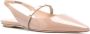 Stuart Weitzman Emilia Pearlita leather ballerina shoes Neutrals - Thumbnail 2