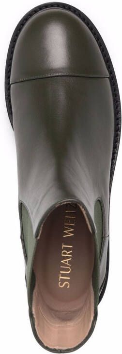 Stuart Weitzman Frankie Lift 30mm boots Green