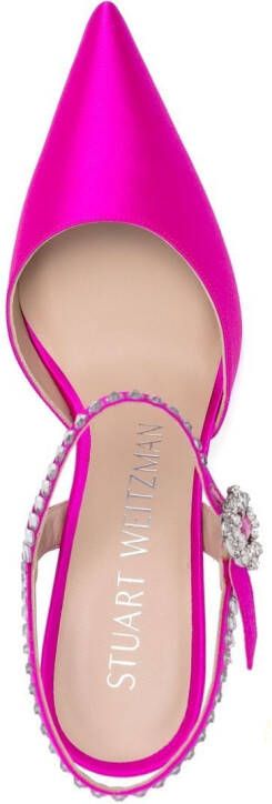 Stuart Weitzman Gemcut ankle-strap pumps Pink