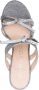 Stuart Weitzman glittered 90mm bow-detail sandals Silver - Thumbnail 4