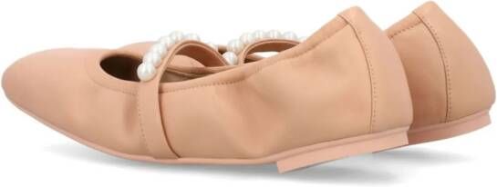 Stuart Weitzman Goldie ballerina shoes Neutrals