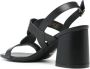 Stuart Weitzman Ibiza 75mm leather sandals Black - Thumbnail 3