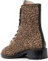 Stuart Weitzman jaguar-print 40mm ankle boots Brown - Thumbnail 3