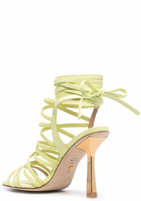 Stuart Weitzman Jaxie open-toe sandals Yellow