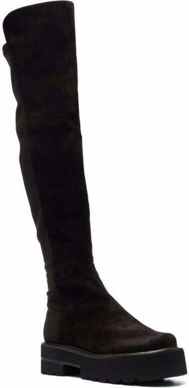 Stuart Weitzman knee-length boots Brown