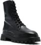 Stuart Weitzman leather lace-up boots Black - Thumbnail 2