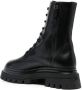 Stuart Weitzman leather lace-up boots Black - Thumbnail 3