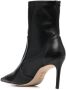 Stuart Weitzman leather stretch bootie Black - Thumbnail 3