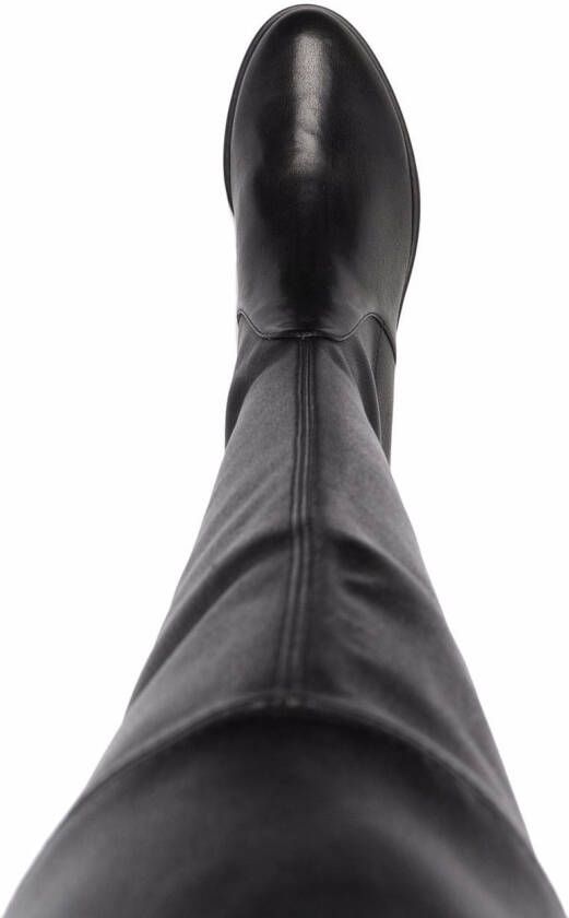 Stuart Weitzman Lowland 30mm thigh-high boots Black