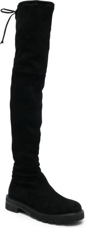 Stuart Weitzman Lowland Lift thigh-high boots Black