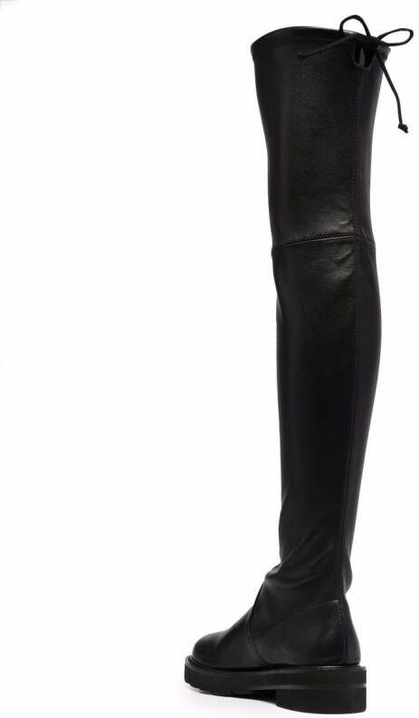 Stuart Weitzman Lowland thigh-high 40mm boots Black