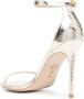 Stuart Weitzman metallic-effect snakeskin-effect sandals Yellow - Thumbnail 3