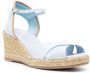 Stuart Weitzman Mirela II 80mm wedge espadrilles Blue - Thumbnail 2