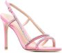 Stuart Weitzman Mondrian Glam crystal-embellished 100mm sandals Pink - Thumbnail 2