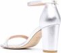 Stuart Weitzman Nearly Nude 80mm faux-pearl sandals Grey - Thumbnail 3