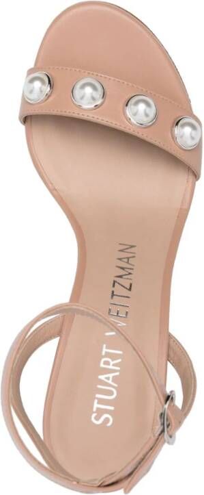 Stuart Weitzman Nearlybear Portia 80mm sandals Pink