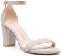 Stuart Weitzman Nearlynude 70mm glitter sandals Pink - Thumbnail 2