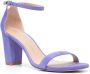 Stuart Weitzman Nearlynude 70mm suede sandals Blue - Thumbnail 2