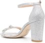 Stuart Weitzman Nearlynude 80mm crystal-embellished sandals Silver - Thumbnail 3