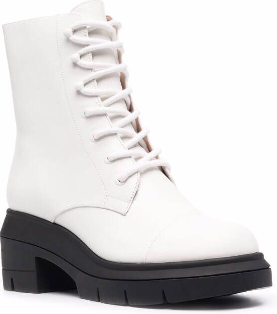 Stuart Weitzman Nisha 40mm boots White