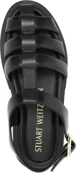 Stuart Weitzman Nolita leather sandals Black