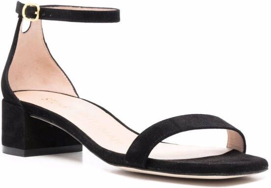 Stuart Weitzman Nudist 35 low-heel sandals Black