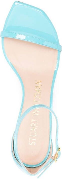 Stuart Weitzman Nudist 75 open-toe sandals Blue