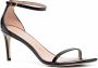 Stuart Weitzman Nudist Curve 75 sandals Black - Thumbnail 2