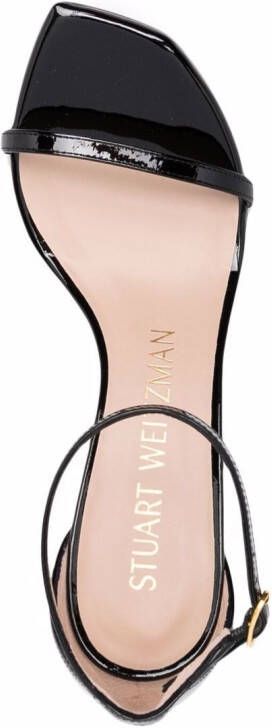 Stuart Weitzman Nudist Curve 75 sandals Black