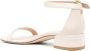 Stuart Weitzman Nudistjune 40mm leather sandals White - Thumbnail 3