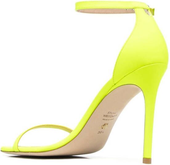 Stuart Weitzman Nudistsong open-toe sandals Yellow