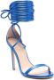 Stuart Weitzman Nudistwrap 110mm stiletto sandals Blue - Thumbnail 2