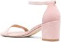 Stuart Weitzman open-toe 63mm suede sandals Pink - Thumbnail 3