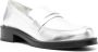 Stuart Weitzman Palmer 45mm leather loafers Silver - Thumbnail 2