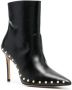 Stuart Weitzman pearl-detail 110mm leather boots Black - Thumbnail 2