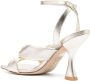 Stuart Weitzman Playa Ankle-strap 100mm Knot sandals Gold - Thumbnail 3