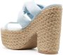 Stuart Weitzman Playa Sohigh 145mm knot sandals Blue - Thumbnail 3