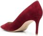 Stuart Weitzman pointed suede pumps Red - Thumbnail 3