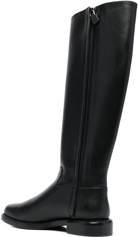 Stuart Weitzman Riding low-heel boots Black