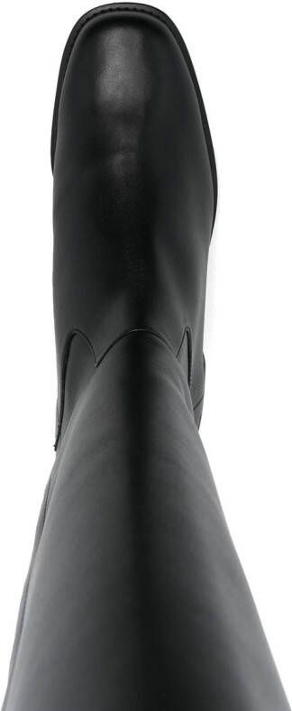 Stuart Weitzman Riding low-heel boots Black