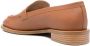 Stuart Weitzman round toe leather loafers Brown - Thumbnail 3