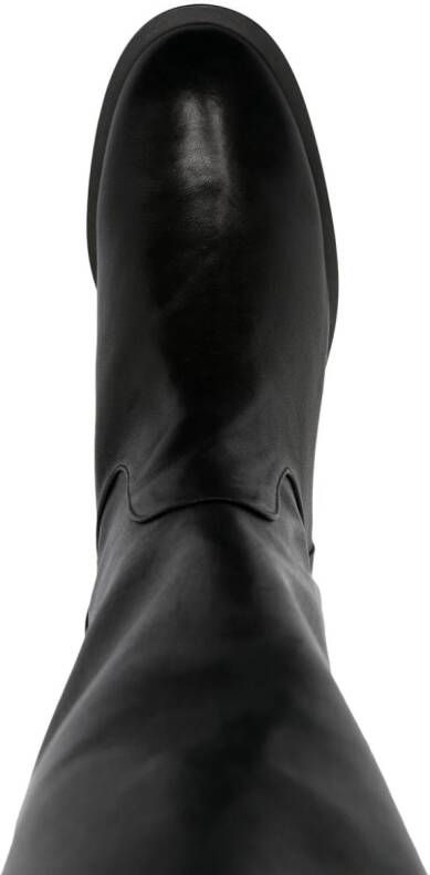 Stuart Weitzman Sadie II 35mm knee-length leather boots Black