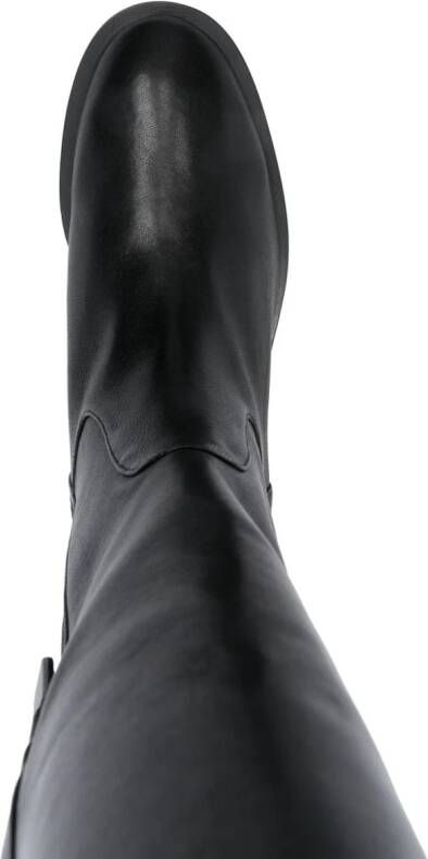 Stuart Weitzman Sadie knee-lenght leather boots Black